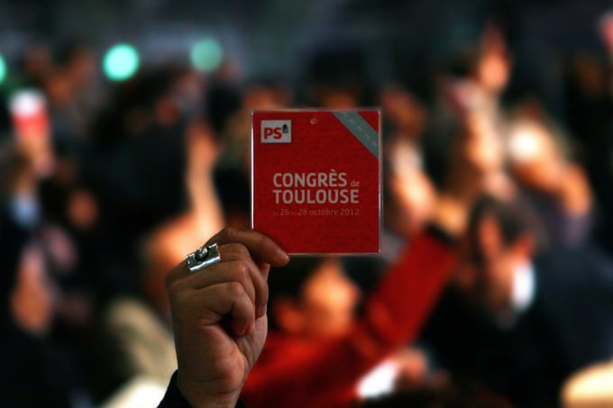 Congrès du PS à Toulouse