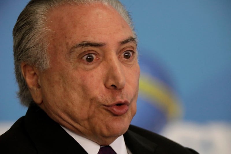 Bresil: une commission vote contre la mise en accusation de temer