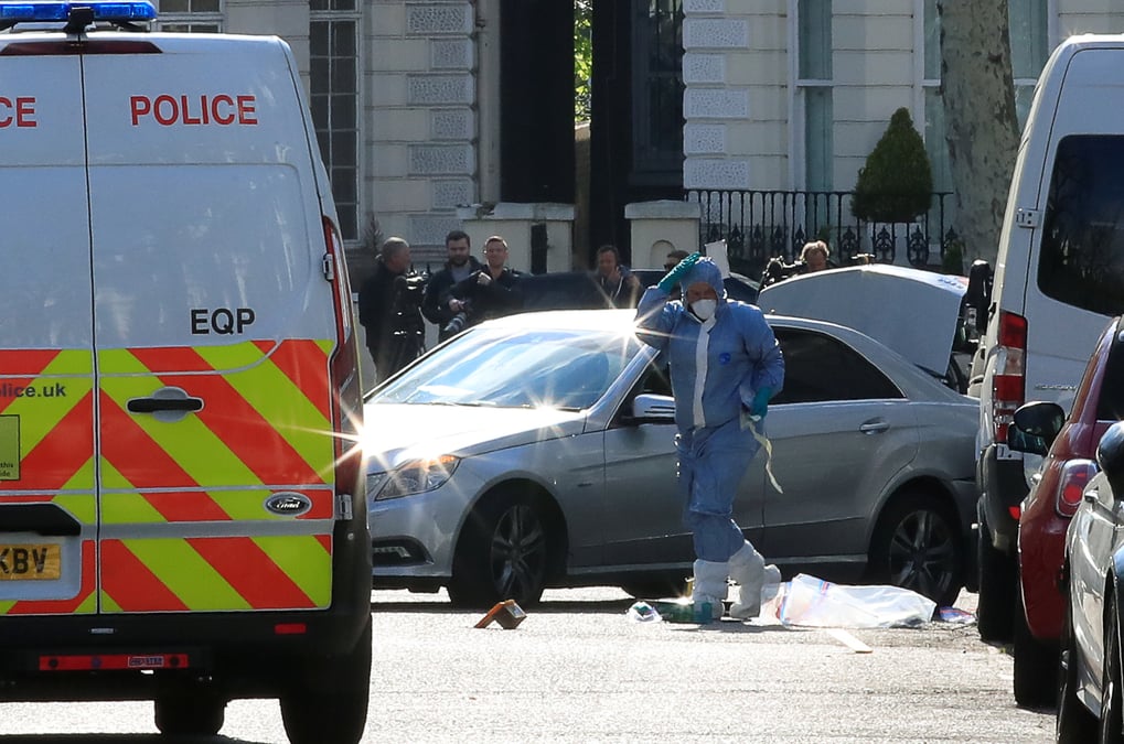 Des coups de feu tires a londres apres un incident