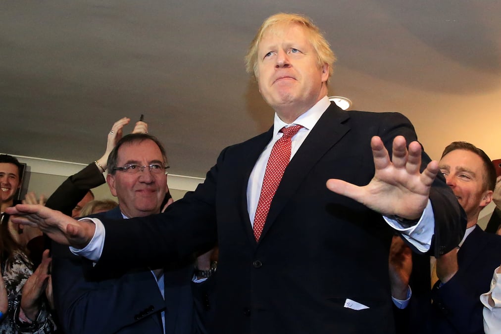 Deux priorites au programme de boris johnson: brexit et nhs