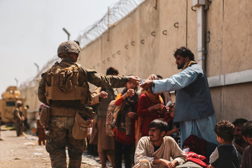 Un evacue afghan en garde a vue en france