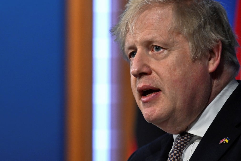 Ukraine: boris johnson rencontre volodimir zelensky a kyiv
