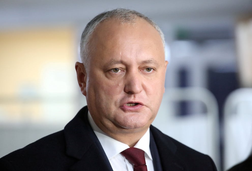 Moldavie: l'ancien president pro-russe igor dodon arrete