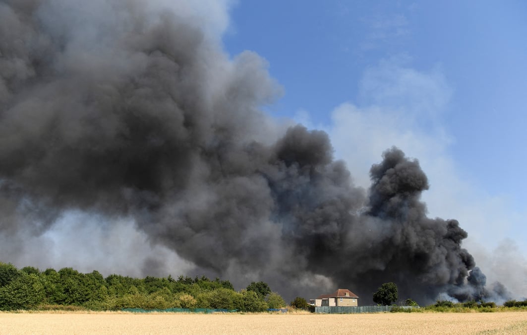 Londres declare un "incident majeur" face a plusieurs incendies