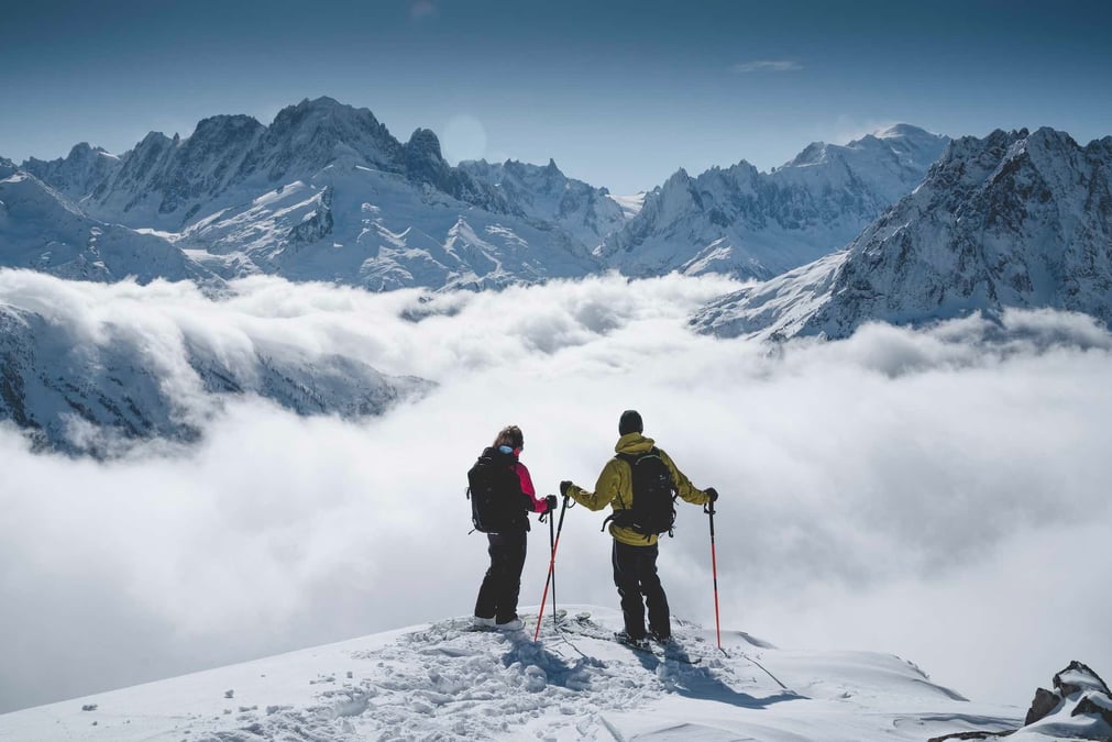 Chamonix montagne ski de randonnée
