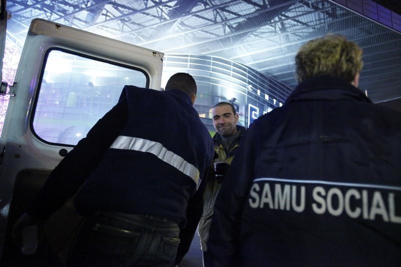 Pres de 3.000 sans-abris recenses a paris