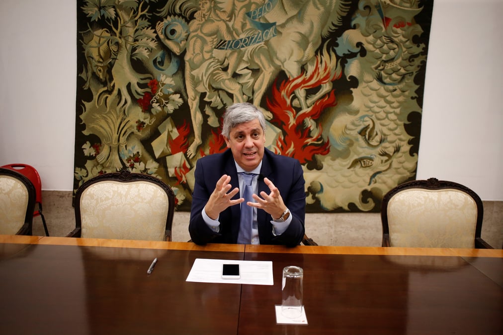 Centeno (eurogroupe) croit a un accord rome-ue sur le budget