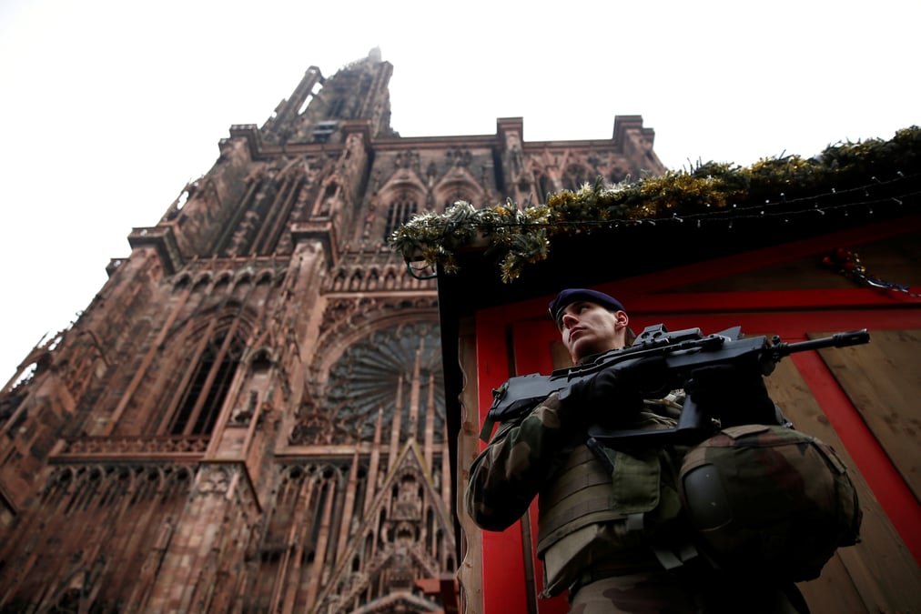 Strasbourg: le tireur presume a fait de la prison en allemagne entre 2016 et 2017