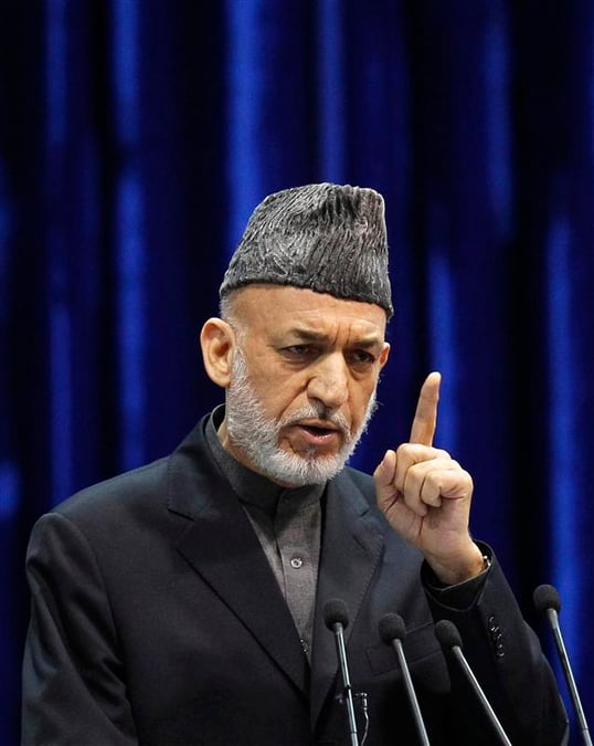 Hamid Karzaï pose ses conditions pour l'accord américano-afghan