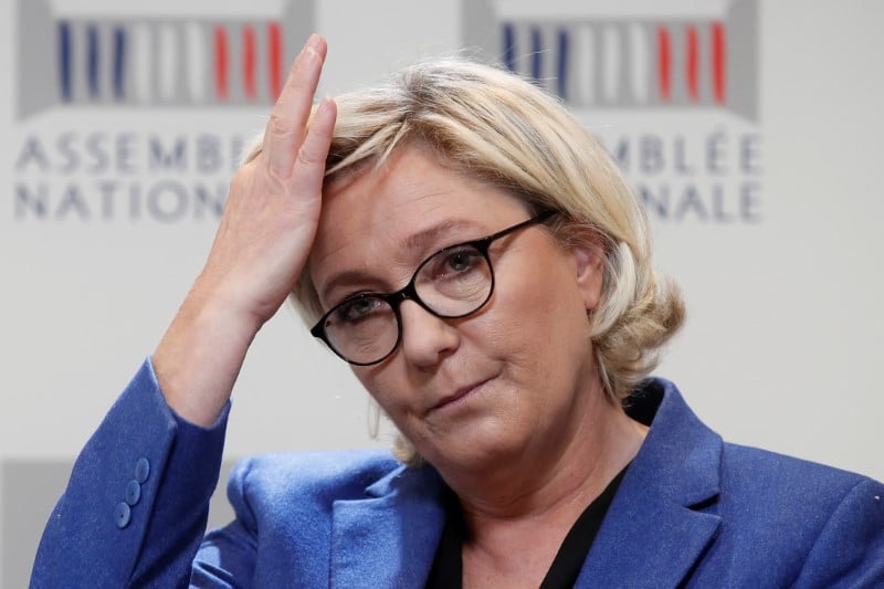 Immunite parlementaire levee pour marine le pen