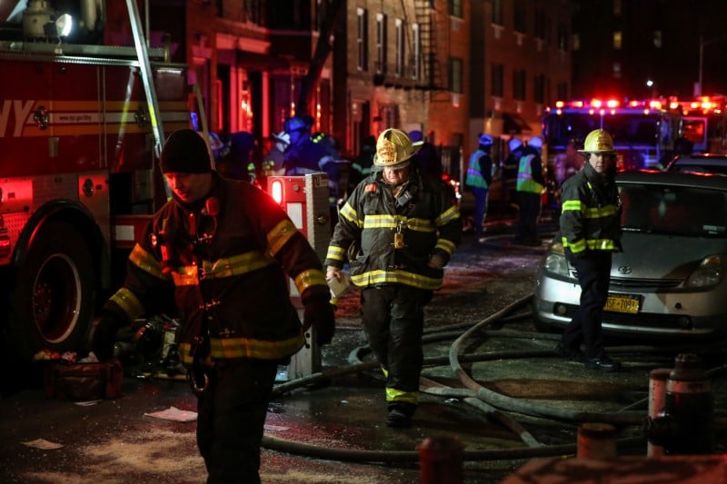 Nouvel incendie dans le bronx a new york, 12 blesses