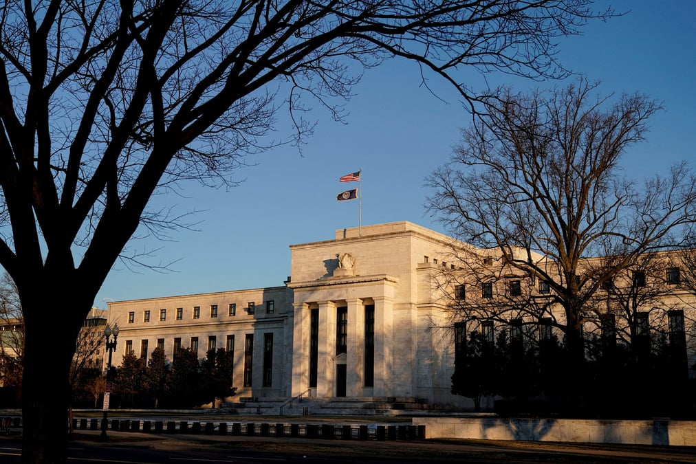 Le batiment de la reserve federale a washington, etats-unis