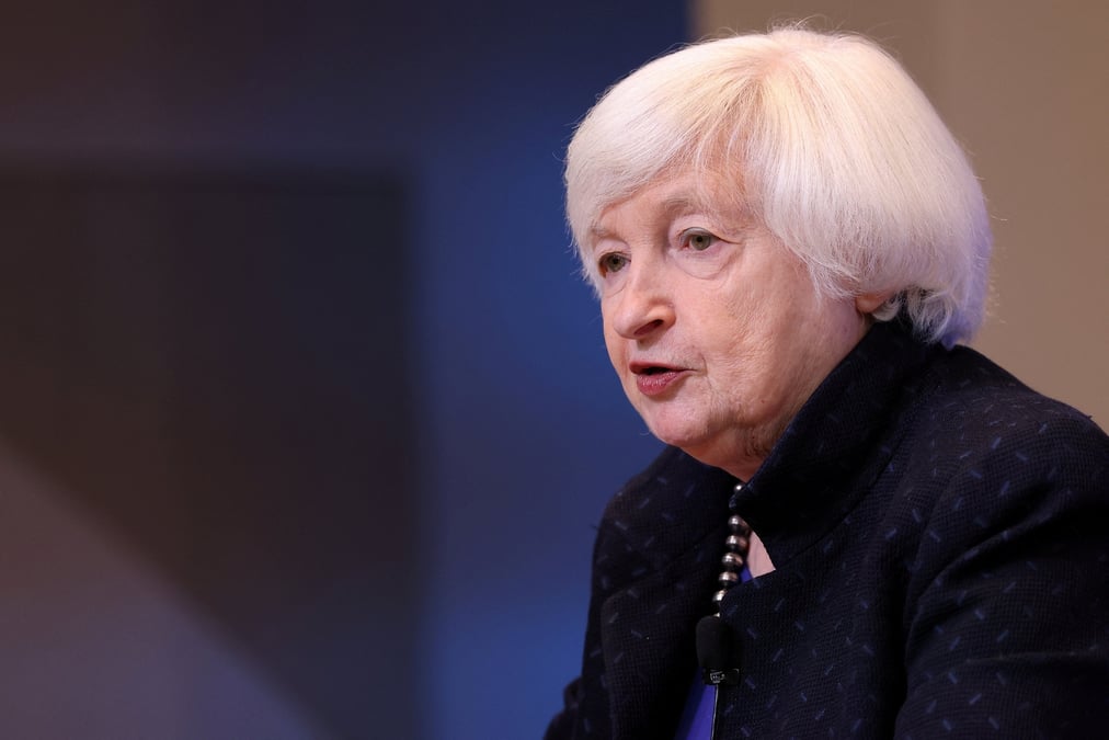 La secretaire au tresor janet yellen
