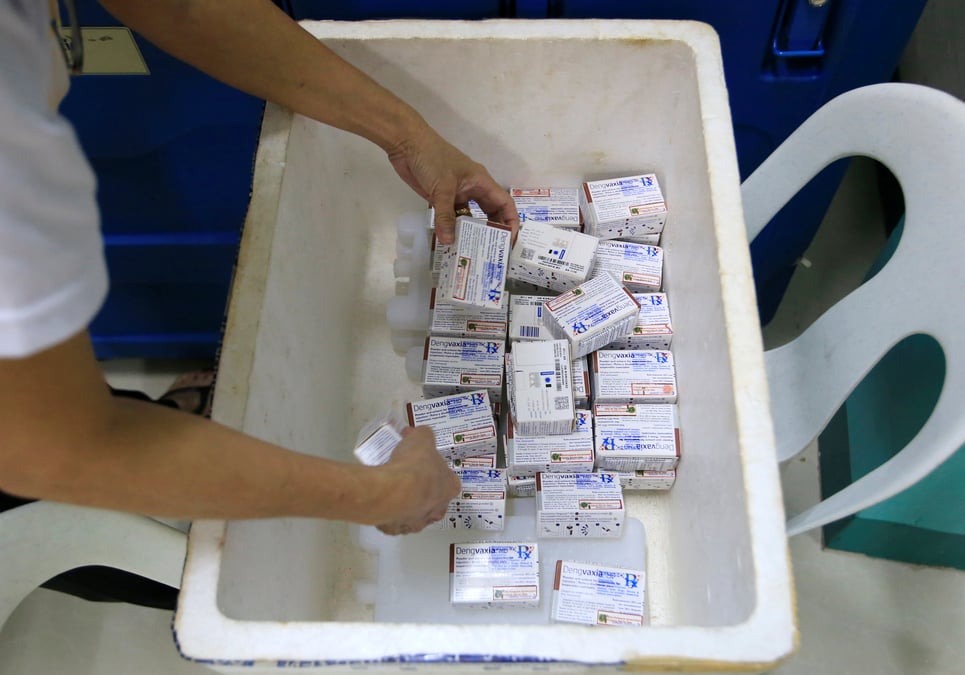 Philippines: l'arret de la vente du vaccin sanofi contre la dengue