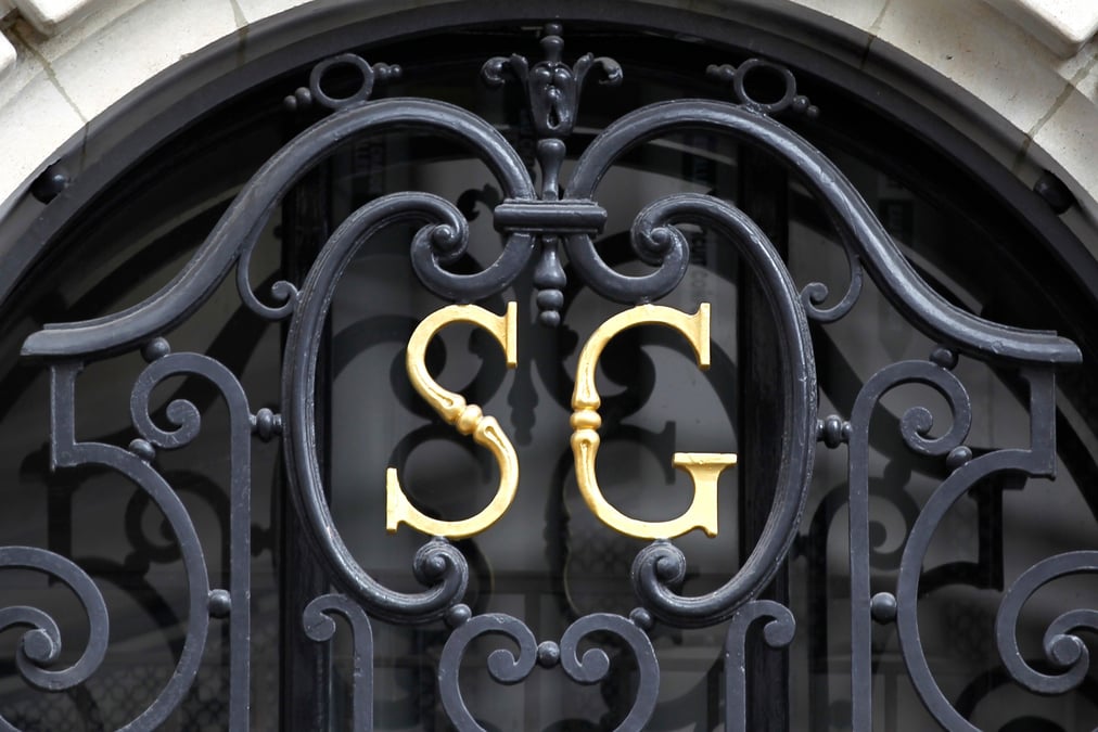 SocGen, Société Générale, banque, finance, portail, sigle, logo, porte