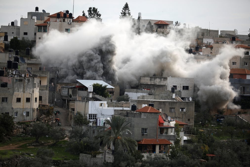 Photo d'archives: operation israelienne pres de jenin