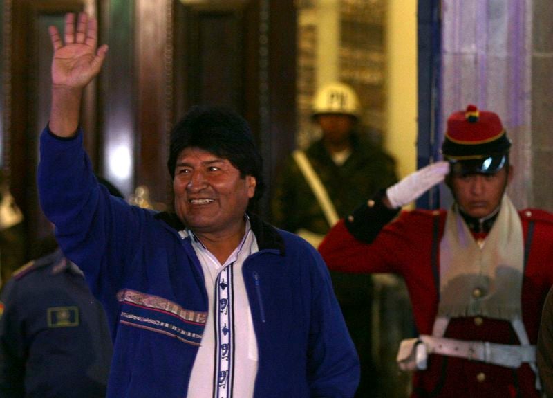 Evo Morales réélu triomphalement à la tête de la Bolivie