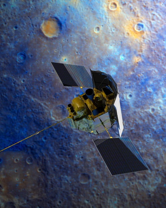 Fin du voyage pour la sonde messenger de la nasa