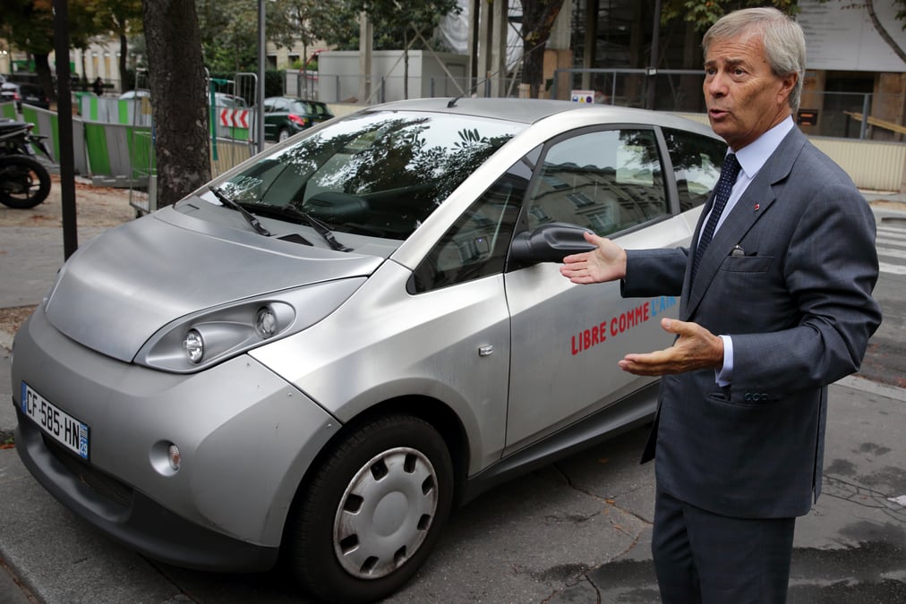 Bolloré BlueCar Autolib Paris