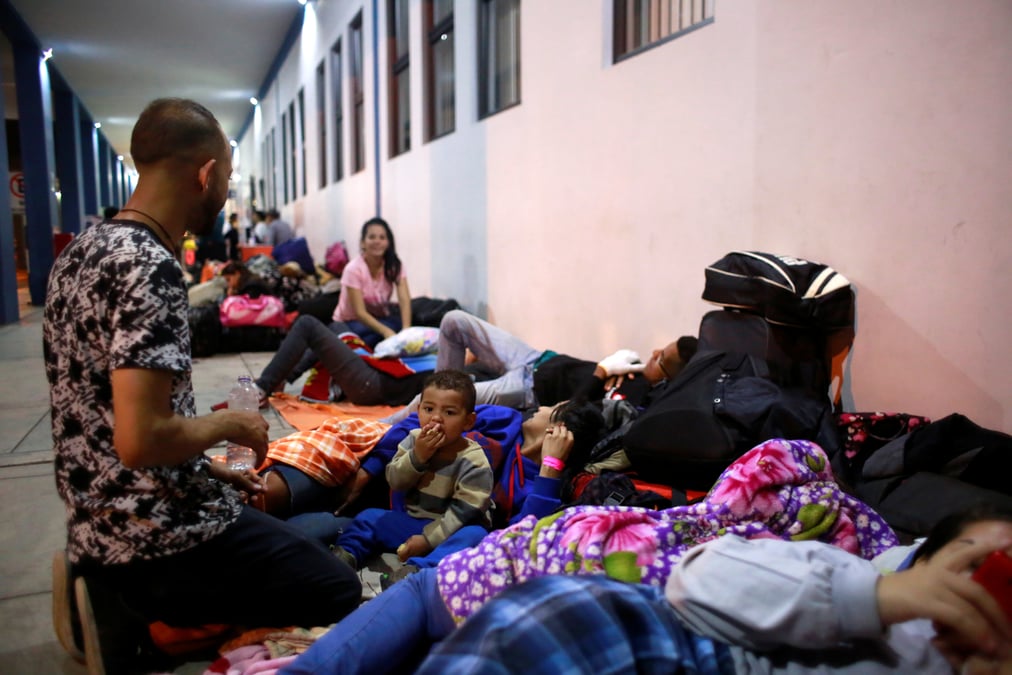 Appel a l'aide en amerique du sud face a l'afflux de venezueliens