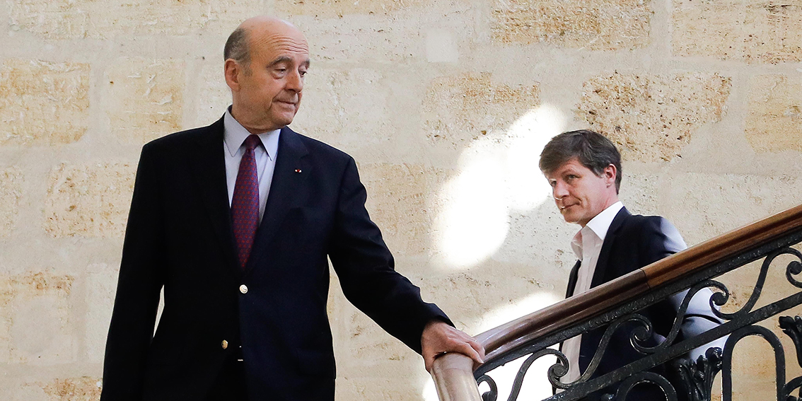 Alain Juppé et Nicolas Florian