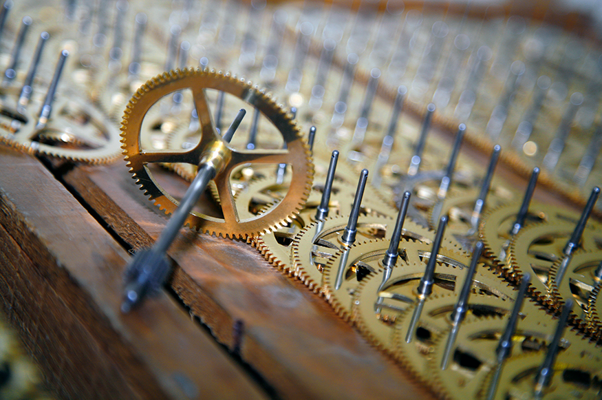 Les engrenages fabriqués à la manufacture Vuillemin