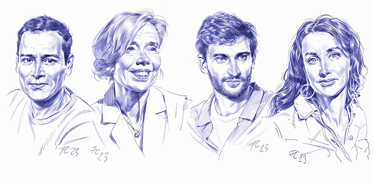 Jean-Baptiste Andrea, Dominique Barbéris, François-Henri Désérable, Maria Pourchet