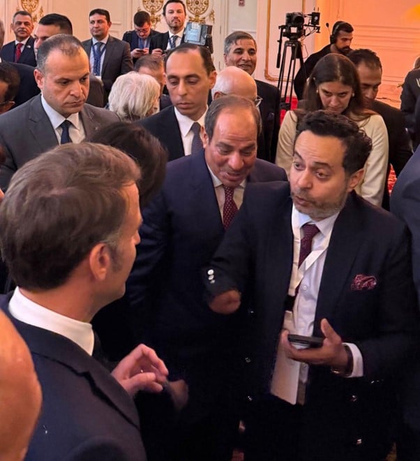Réda BOULOS avec le Président El-Sissi et le Président Macron lors du forum France-Egypte au Caire le 7-avril 2025, « l’Égypte est un trait d’union naturel entre l’Europe et l’Afrique » déclaration de Réda BOULOS lors du forum.