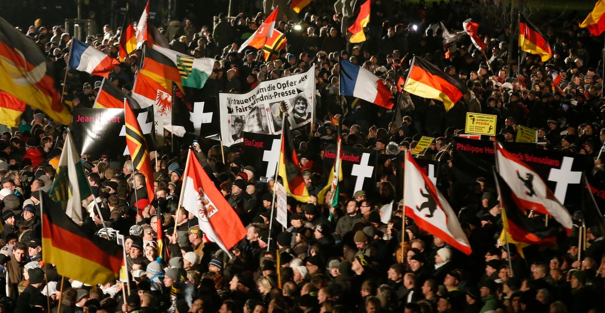 Merkel fustige l'intolerance du mouvement pegida contre l'islam