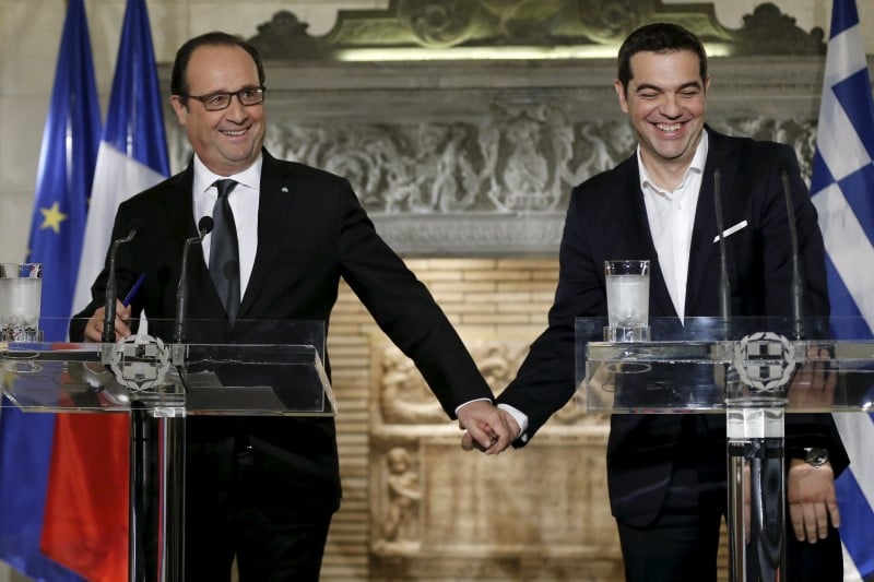 Francois hollande assure que la question du grexit est derriere nous