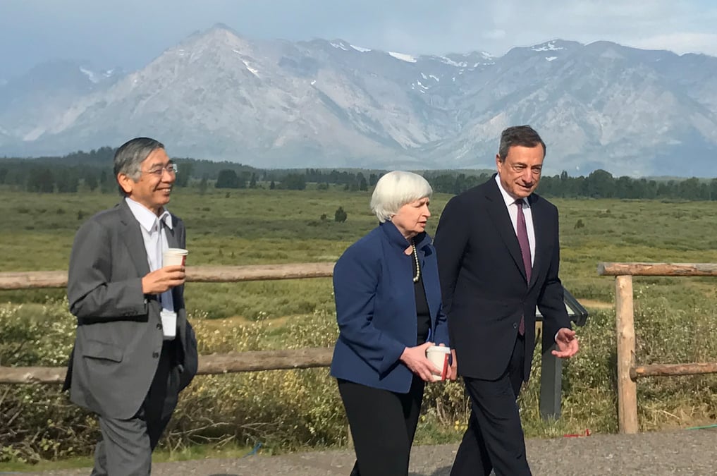 L'economie selon trump n'a pas fait recette a jackson hole