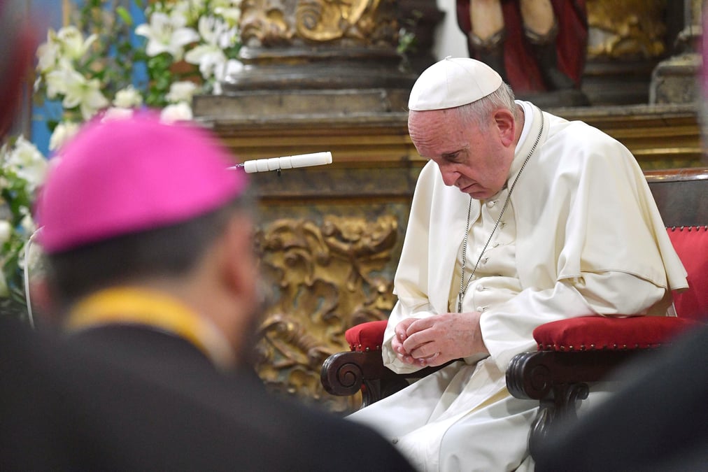 Le pape a "pleure" avec les victimes de pretres pedophiles au chili