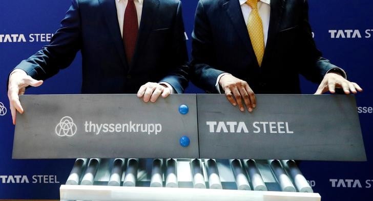 Thyssenkrupp va poursuivre sa reorganisation apres l'accord avec tata