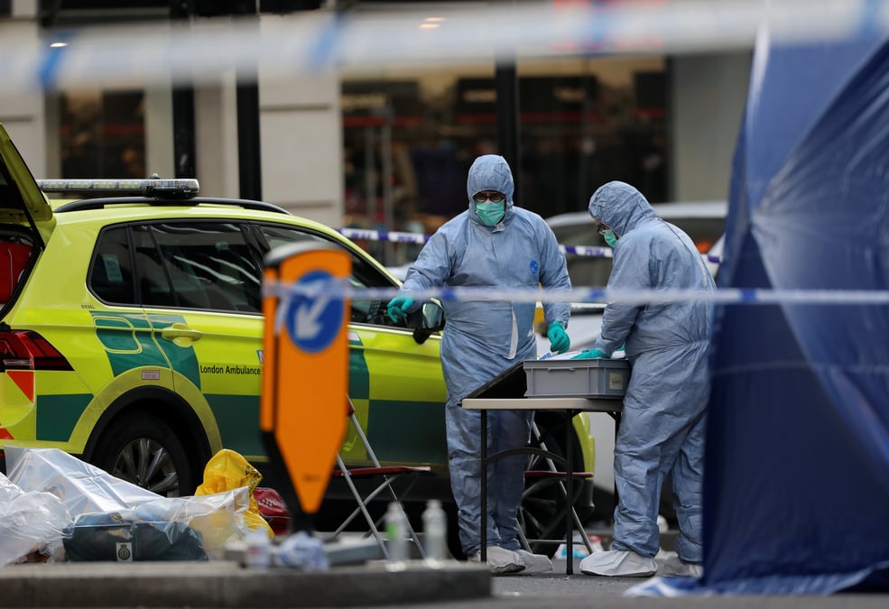 Grande-bretagne: la police identifie l'assaillant du london bridge, deja condamne pour terrorisme