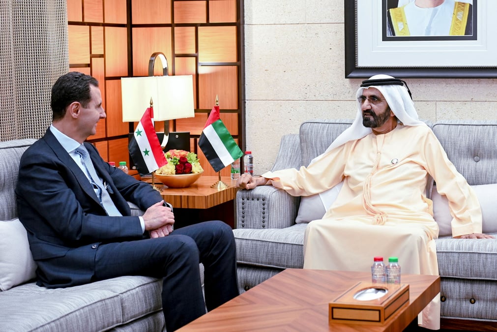 Assad aux emirats, sa premiere visite dans un pays arabe depuis 2011