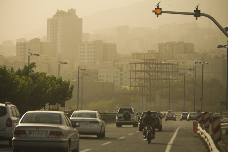 Ecoles fermees a teheran du fait de la pollution elevee