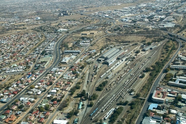 station train Windhoek namibie