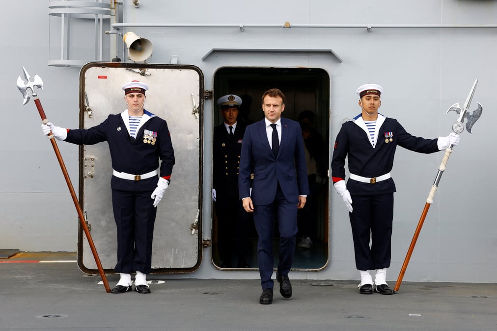 Emmanuel Macron Revue nationale stratégique