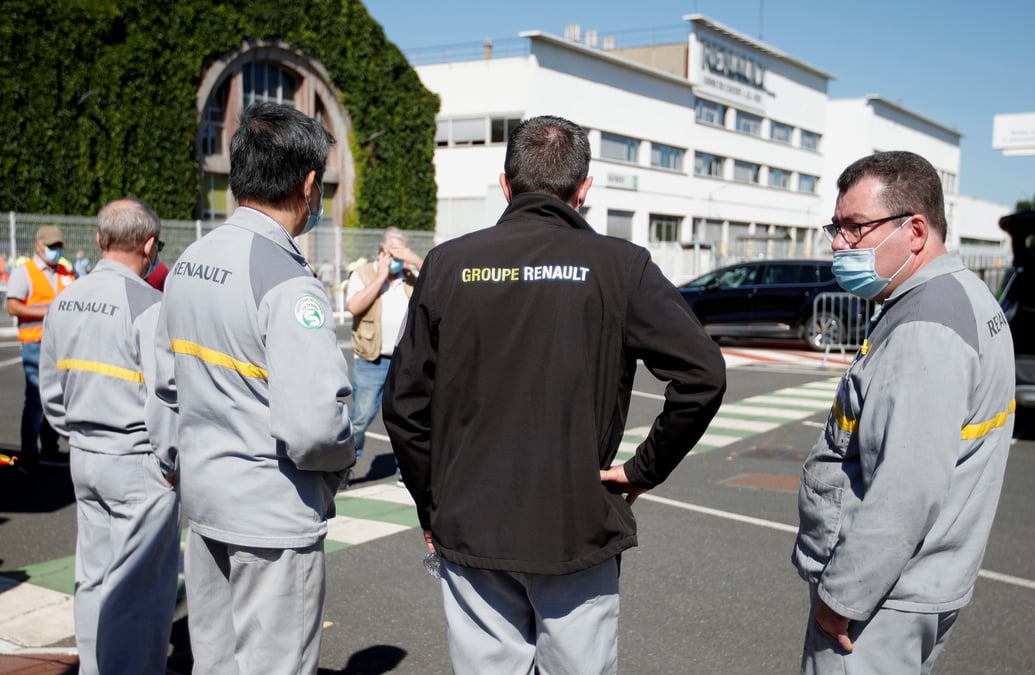 Renault va supprimer 1.500 emplois dans l'ingenierie en france, selon bfm tv