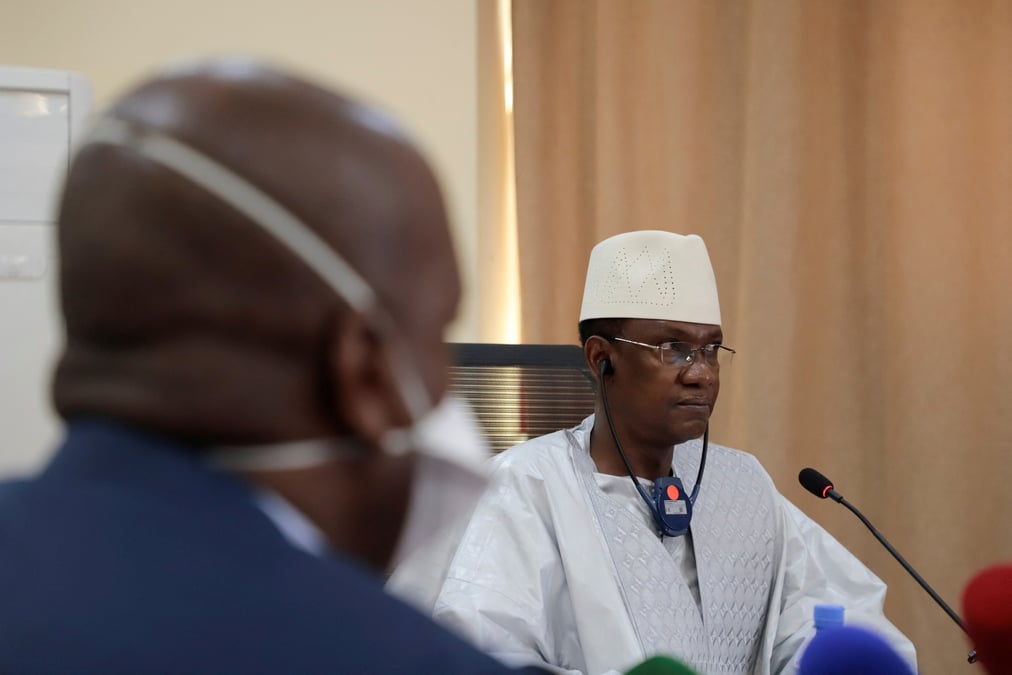 Photo d'archives de choguel maiga, premier ministre par interim au mali