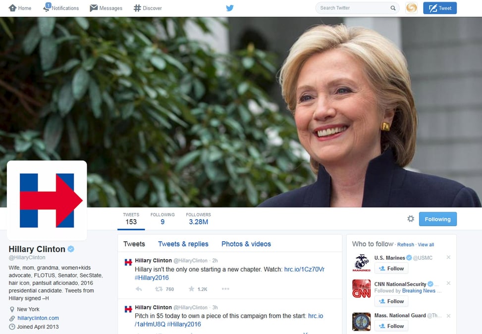La communication numerique d'hillary clinton passee au crible des experts
