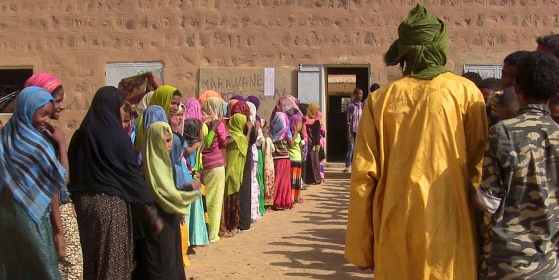 Mali Kidal populations école