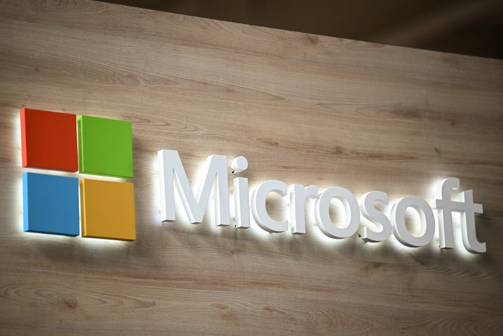 Le logo de microsoft