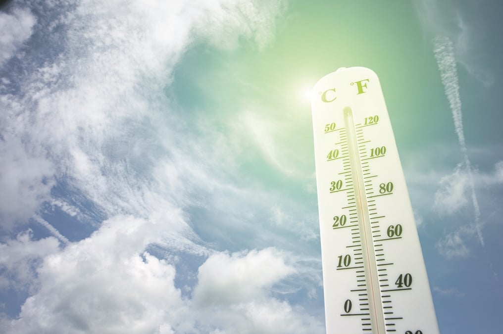 thermomètre, climat, température