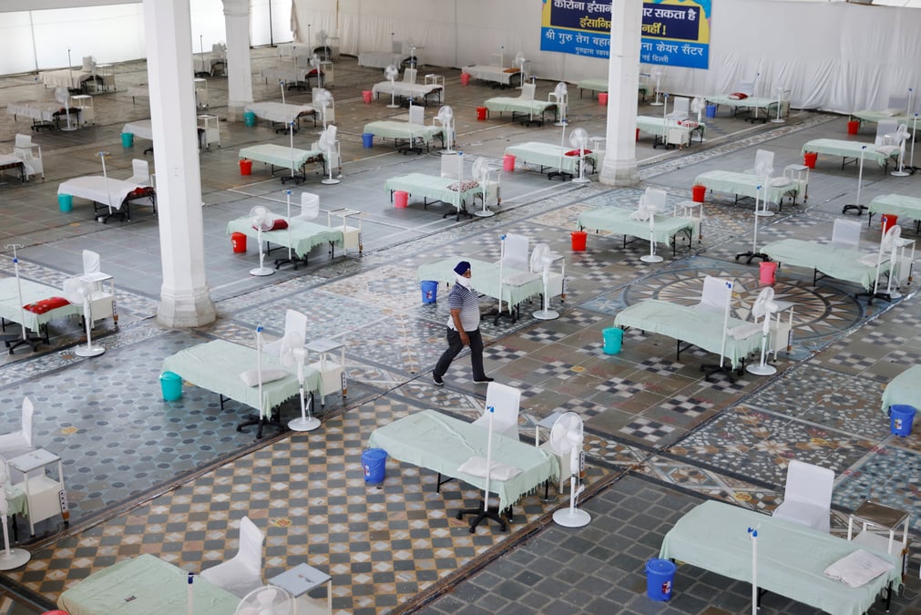 Coronavirus: records quotidiens de contaminations et de deces en inde