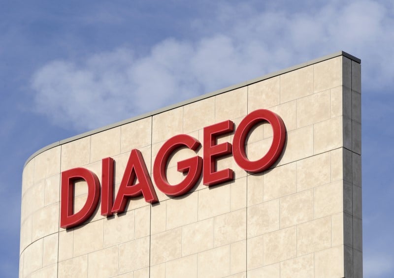 Diageo annonce une croissance meilleure qu'attendu au 1er semestre