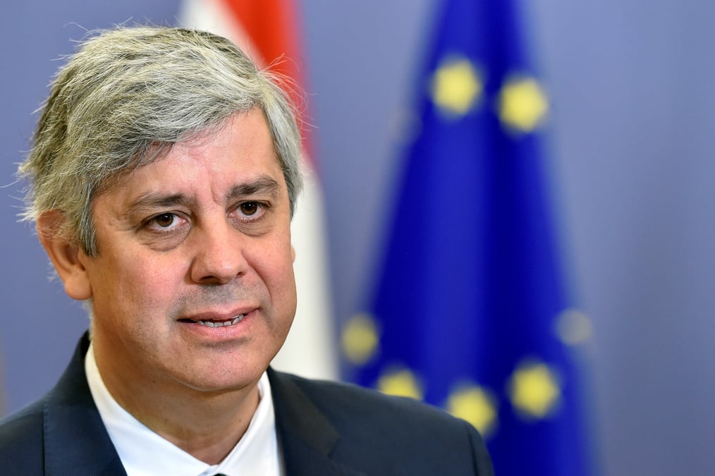 Le président de l'Eurogroupe, Mario Centeno.