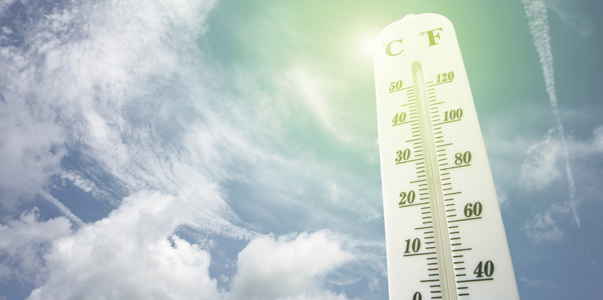 thermomètre, climat, température