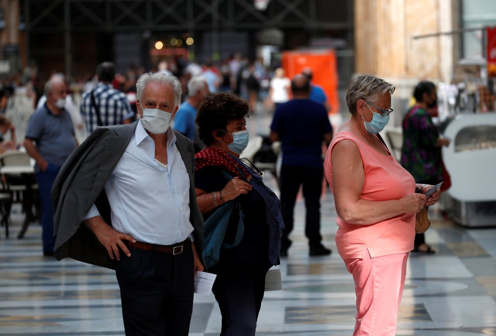 Coronavirus: en italie, 1.912 nouvelles contaminations et 20 deces supplementaires