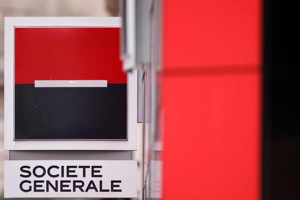 Societe generale: le rebond des activites de marche en soutien au premier trimestre